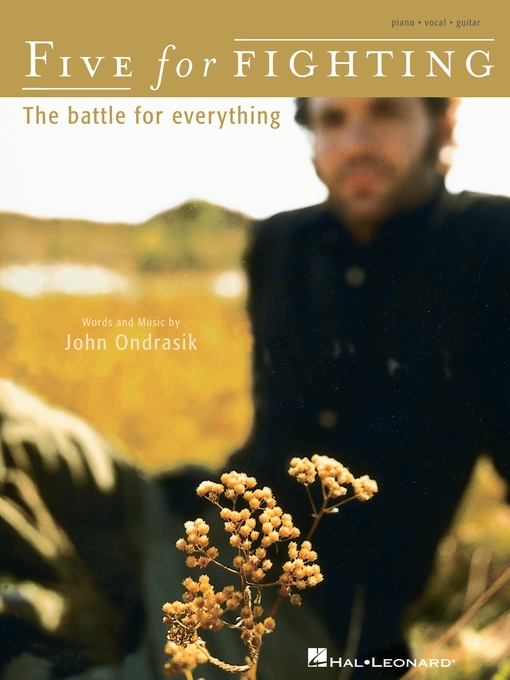 Détails du titre pour Five for Fighting--The Battle for Everything (Songbook) par Five For Fighting - Disponible